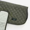 Load image into Gallery viewer, LUXE Quilted Dog Coat - Country Khaki