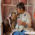 Load image into Gallery viewer, Pink Textured Tweed Lead