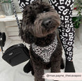 Load image into Gallery viewer, Black Leopard Adjustable Neck Harness