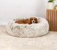 Load image into Gallery viewer, Calming Cuddler Dog Bed - Mink