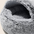 Load image into Gallery viewer, Calming Hoodie Cuddler - Silver Fox