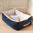 Load image into Gallery viewer, Essentials Twill Box Bed in Denim