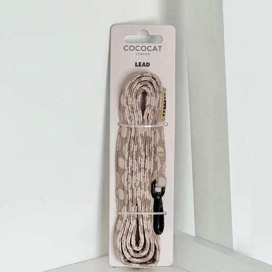 Cocopup London - Cat Lead - Mocha Flower
