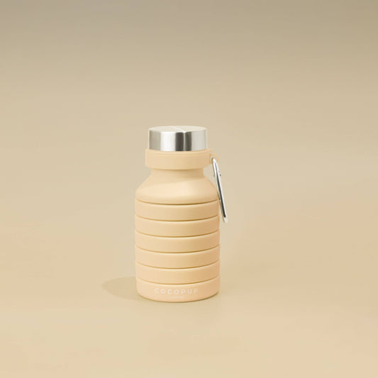 Cocopup London - Collapsible Water Bottle - Nude