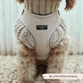 Load image into Gallery viewer, Brown Tweed Adjustable Neck Harness
