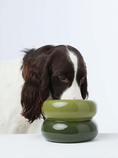Load image into Gallery viewer, Soufflé Pet Bowl - Avocado Green
