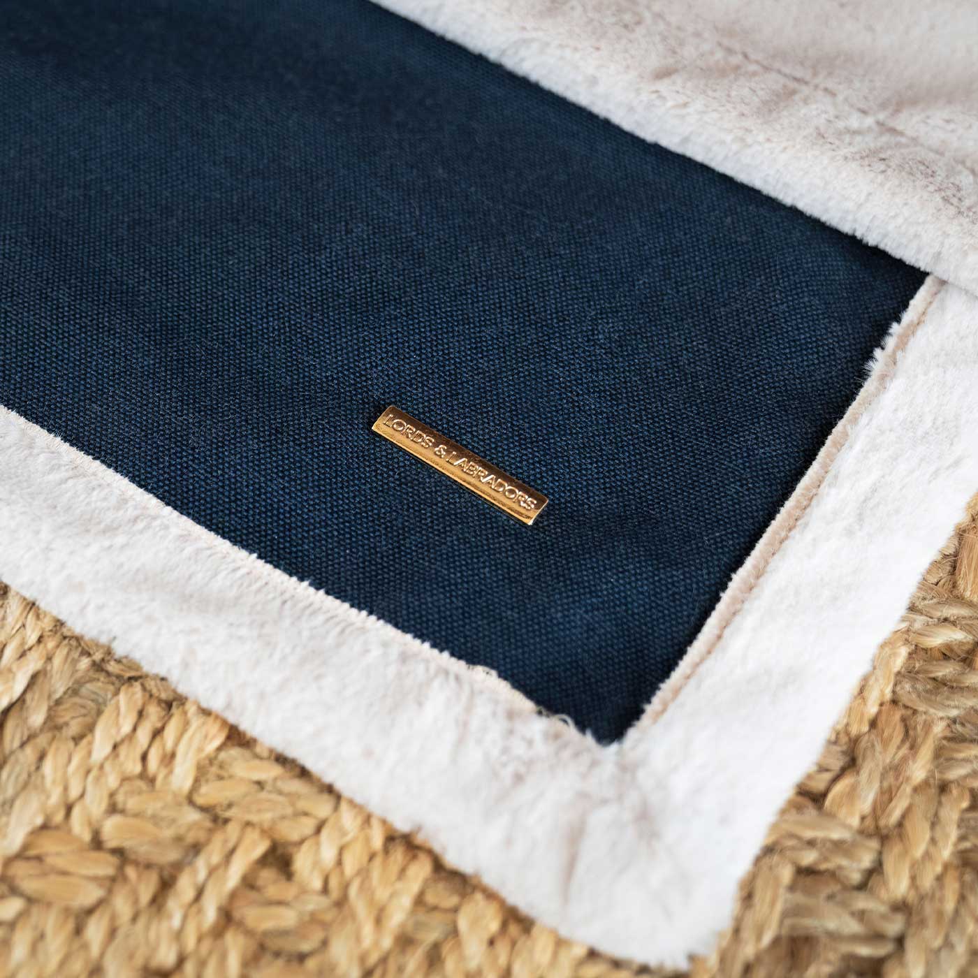 Essentials Twill Blanket in Denim: Denim