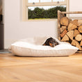 Load image into Gallery viewer, Sleepy Burrows Bed in Mink Bouclé
