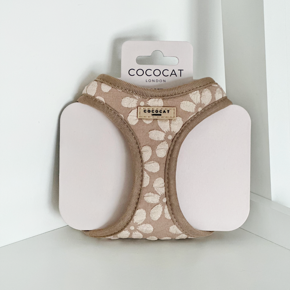 Cocopup London - Cat Harness - Mocha Flower