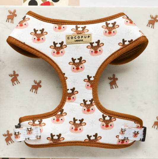 Cocopup London - 🦌 Ralphie Reindeer Adjustable Neck HARNESS