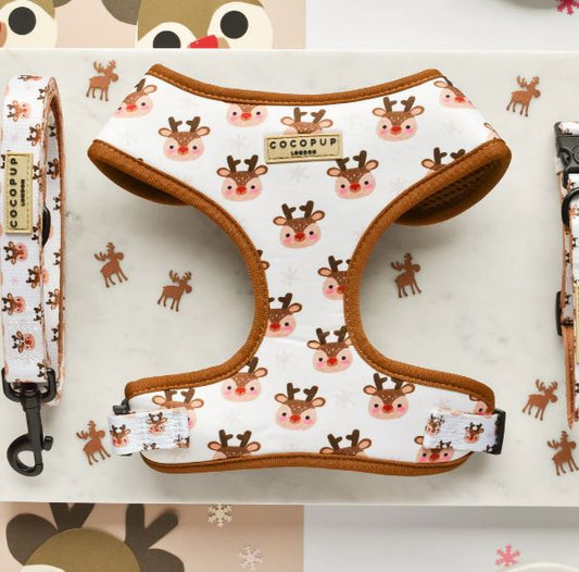 Cocopup London - 🦌 Ralphie Reindeer Adjustable Neck HARNESS