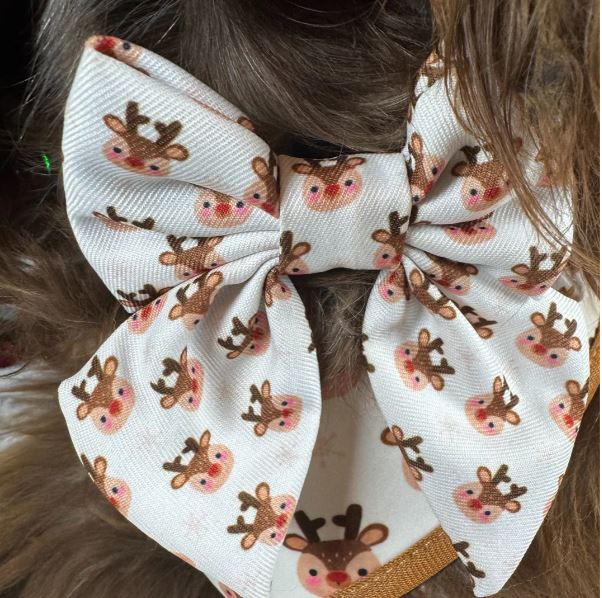 Cocopup London - 🦌Ralphie Reindeer Sailor Bow Tie