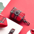 Load image into Gallery viewer, Tartan Poop Bag Holder
