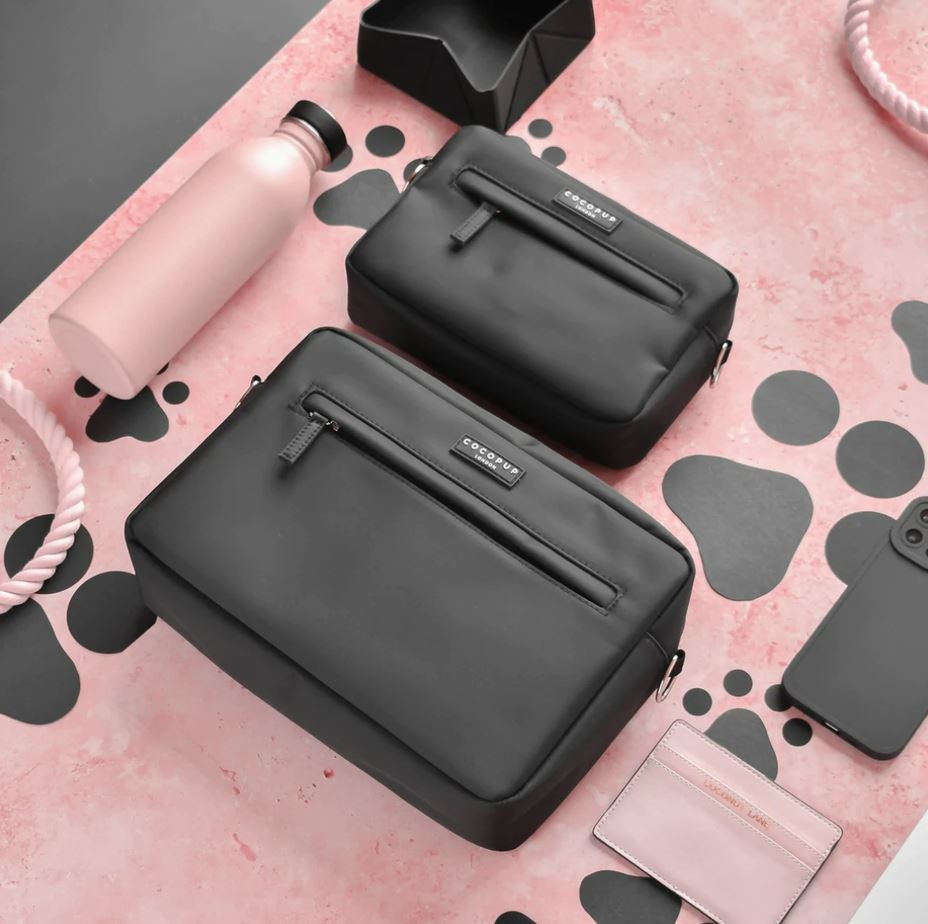 Dog Walking Bag - Large Black