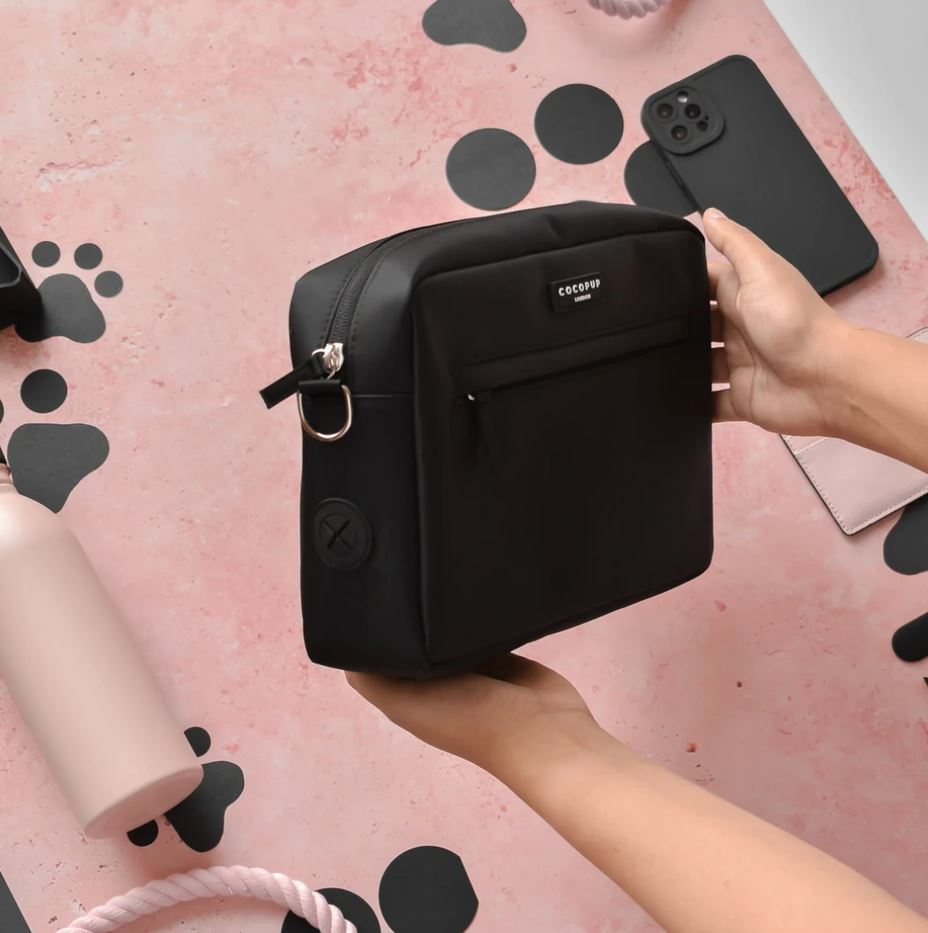 Dog Walking Bag - Large Black
