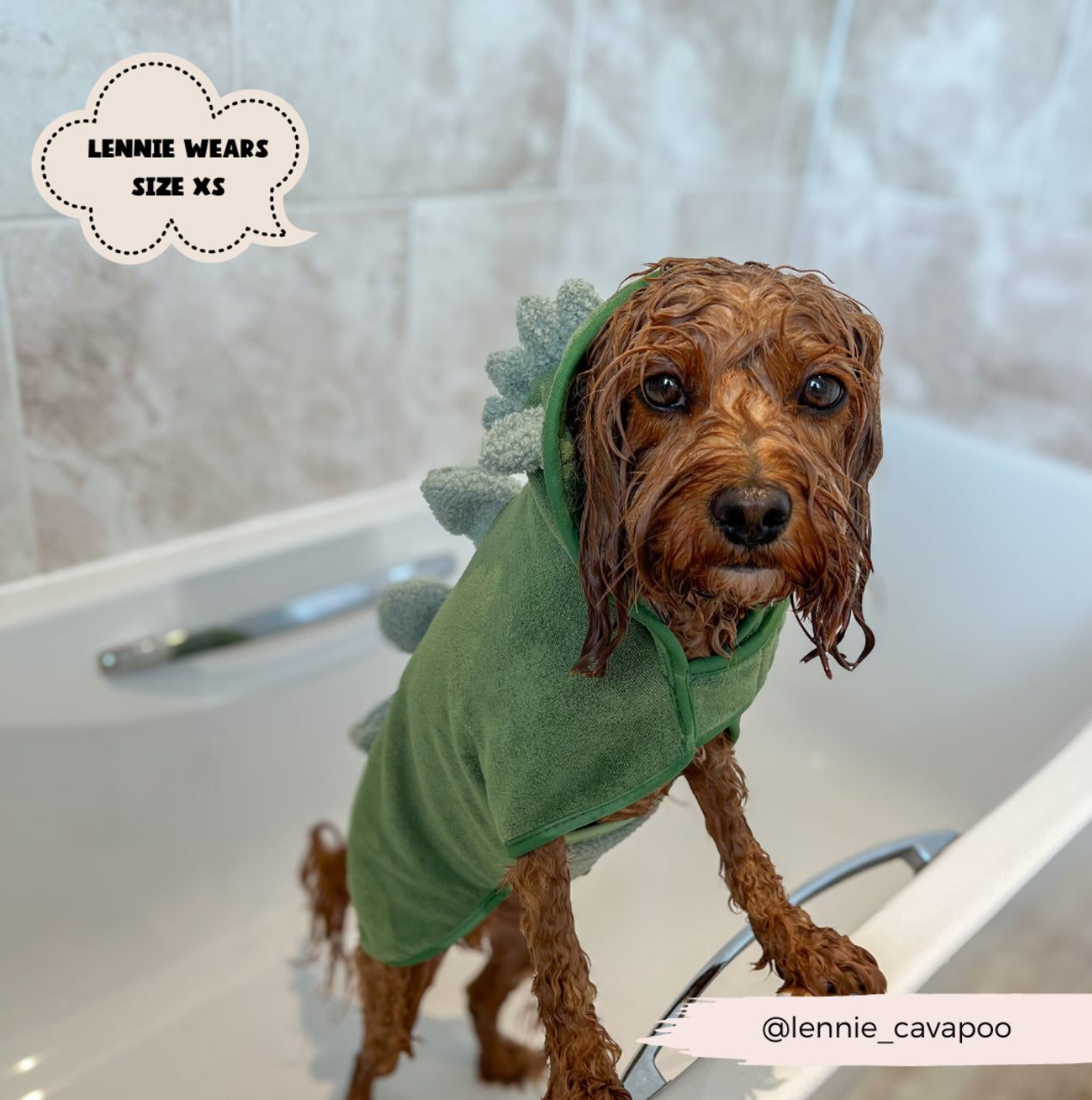 Cocopup London - 🦕 Dinopup Drying Robe