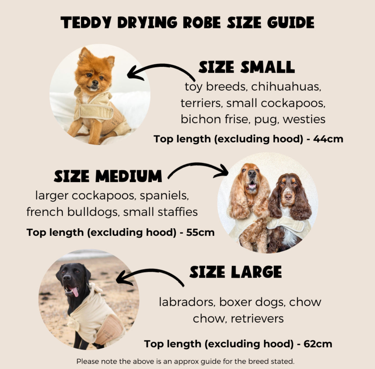 Cocopup London - Teddy Drying Robe