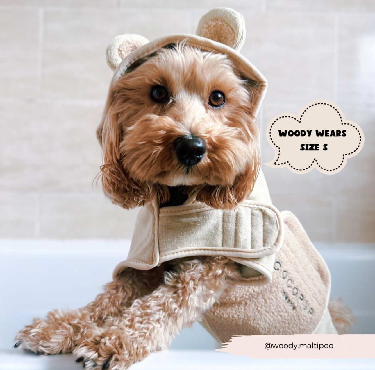 Cocopup London - Teddy Drying Robe