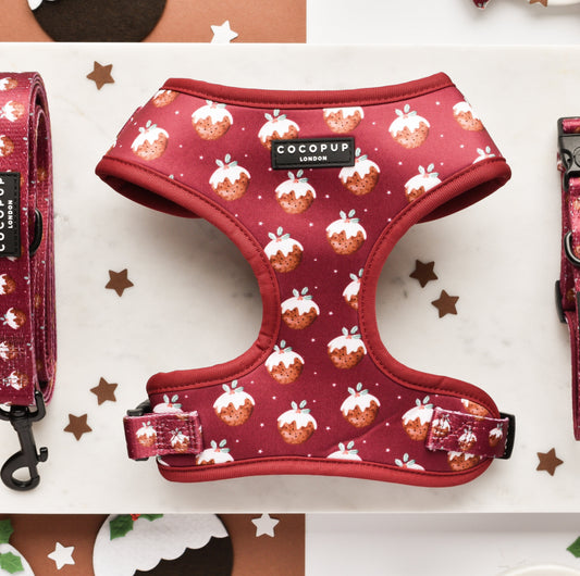 Cocopup London - 🎄Woofmas Pudding Adjustable Neck Harness