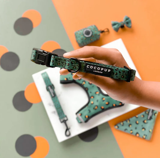 Cocopup London - 🐆 Khaki Leopard Collar