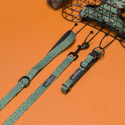 Cocopup London - 🐆 Khaki Leopard Collar