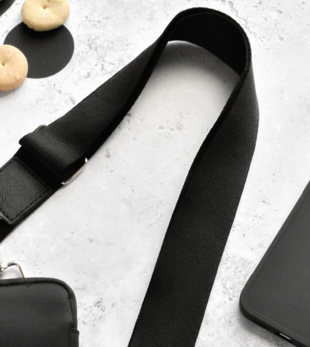Bag Strap - Plain Black