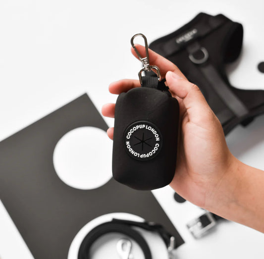 Cocopup London - 🖤NAKD Poop Bag Holder - Liquorice