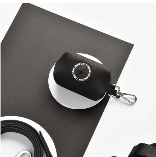 Cocopup London - 🖤NAKD Poop Bag Holder - Liquorice