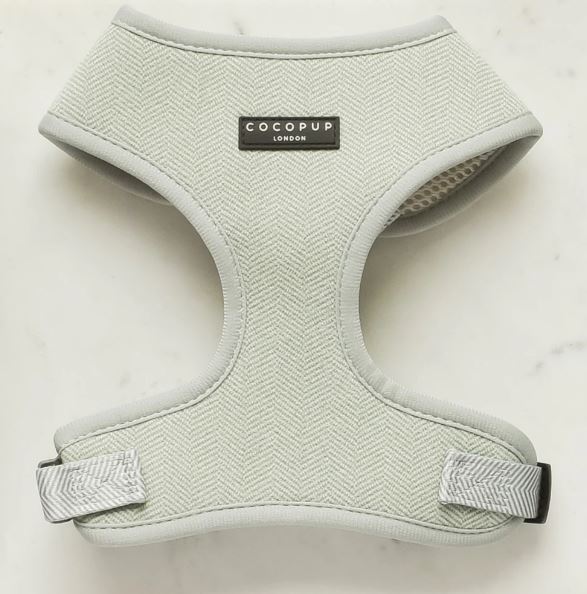 Cocopup London - 🌿 Sage Tweed Adjustable Harness