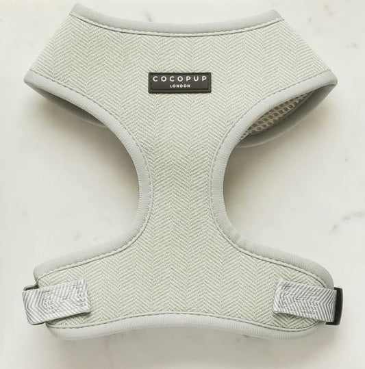 Cocopup London - 🌿 Sage Tweed Adjustable Harness