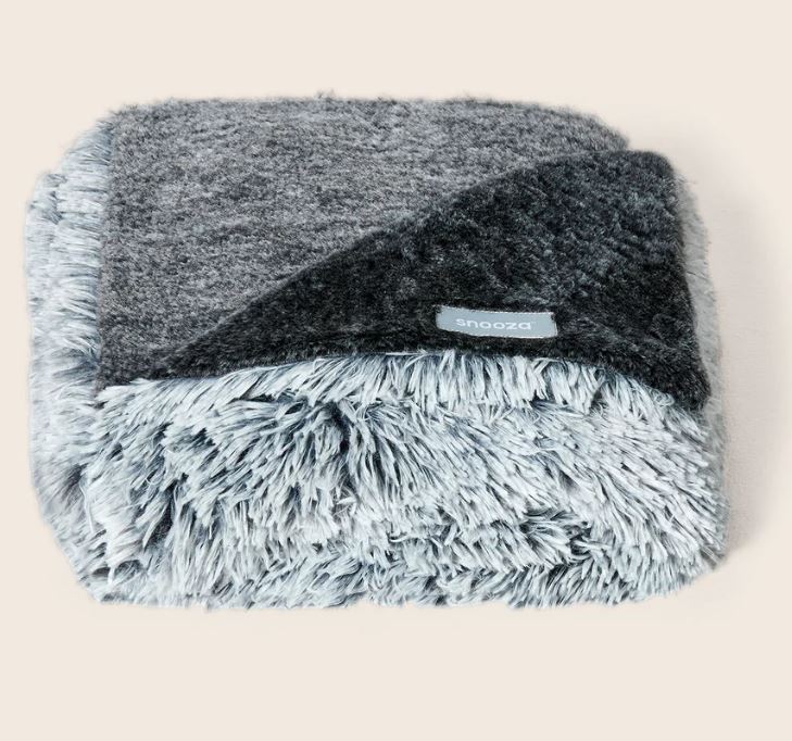 Calming Cuddler Blanket - Chinchilla & Silver Fox
