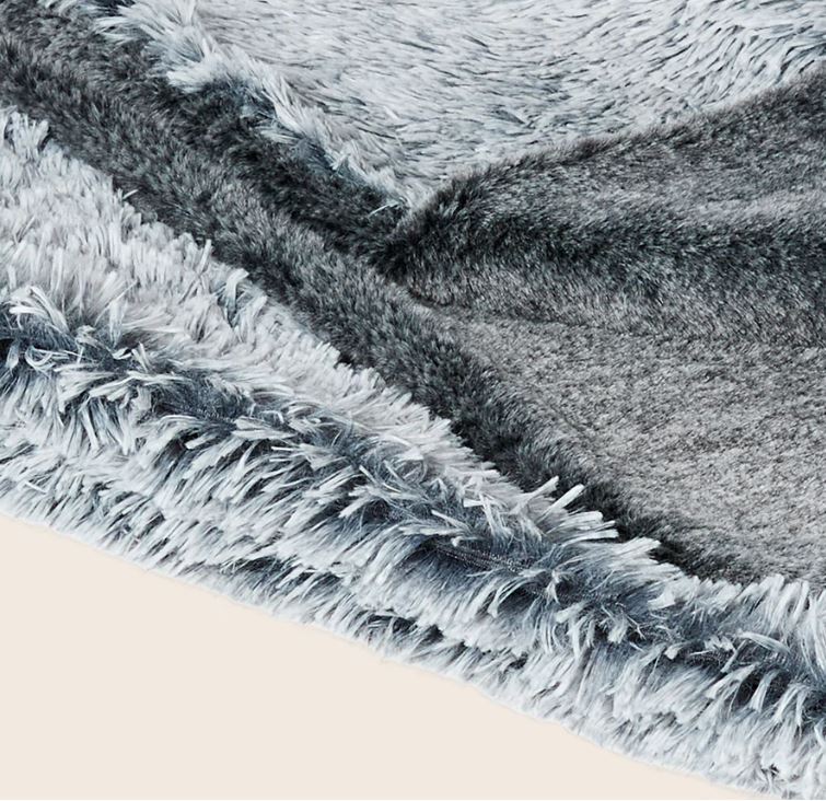Calming Cuddler Blanket - Chinchilla & Silver Fox