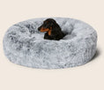 Load image into Gallery viewer, Calming Cuddler Dog Bed - Silver Fox
