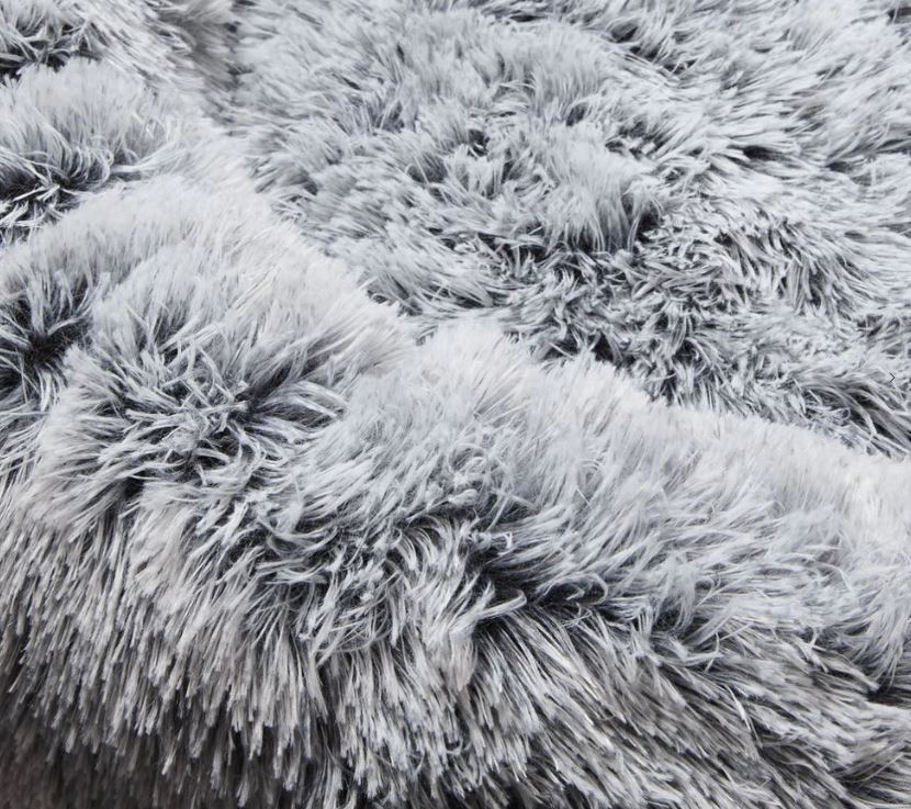 Calming Cuddler Dog Bed - Silver Fox