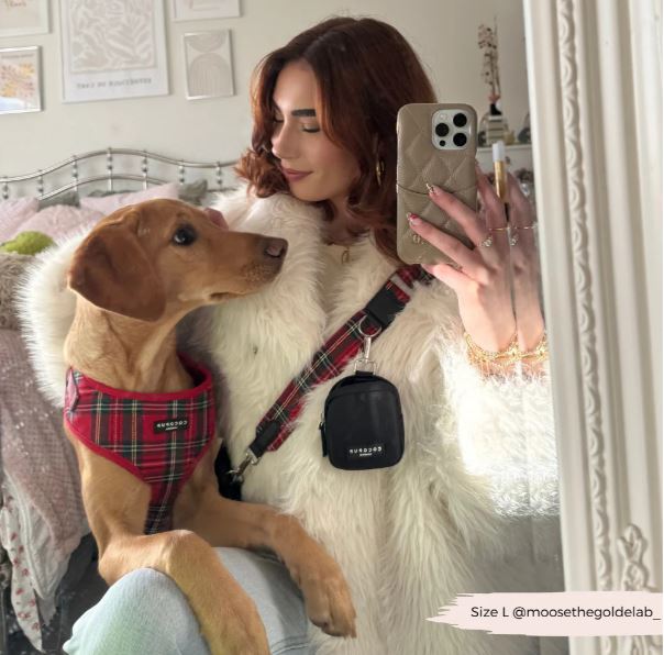Cocopup London - Tartan Adjustable Neck Harness