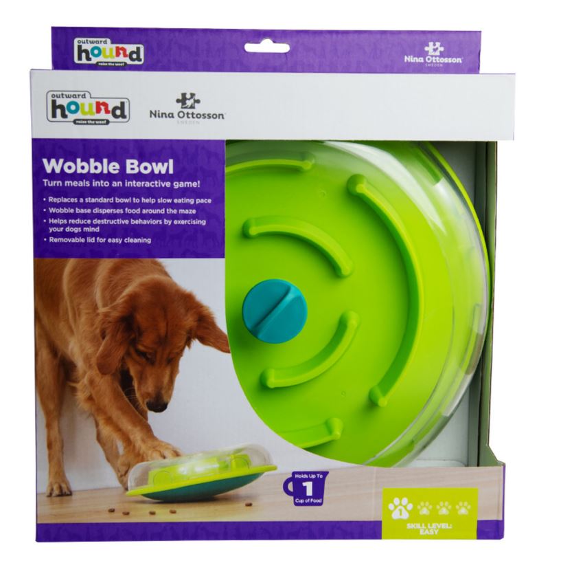 Outward Hound - Nina Ottosson - Dog Wobble Bowl (Level 1)