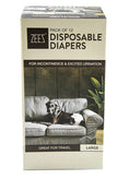 Load image into Gallery viewer, Zeez Disposable Dog Diapers - 12 Pack
