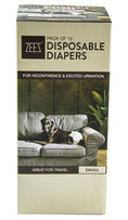 Load image into Gallery viewer, Zeez Disposable Dog Diapers - 12 Pack
