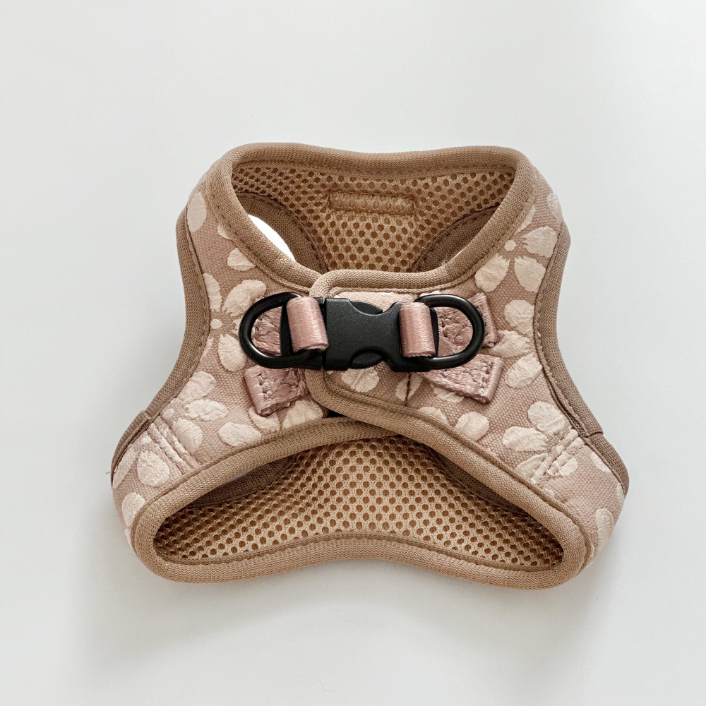 Cocopup London - Cat Harness - Mocha Flower