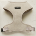 Load image into Gallery viewer, Brown Tweed Adjustable Neck Harness
