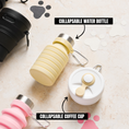 Load image into Gallery viewer, Collapsible Water Bottle - Nude
