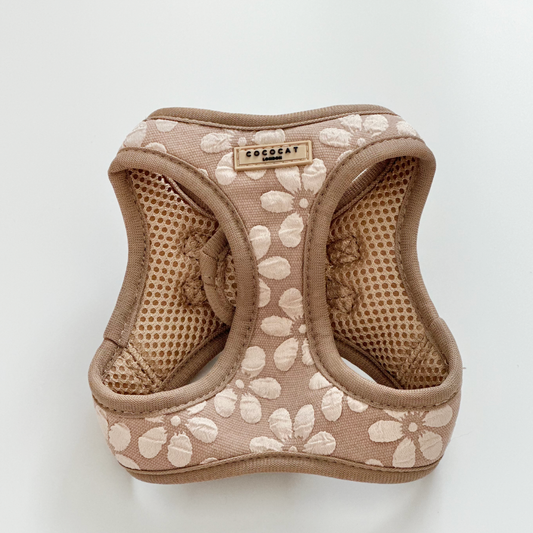 Cocopup London - Cat Harness - Mocha Flower