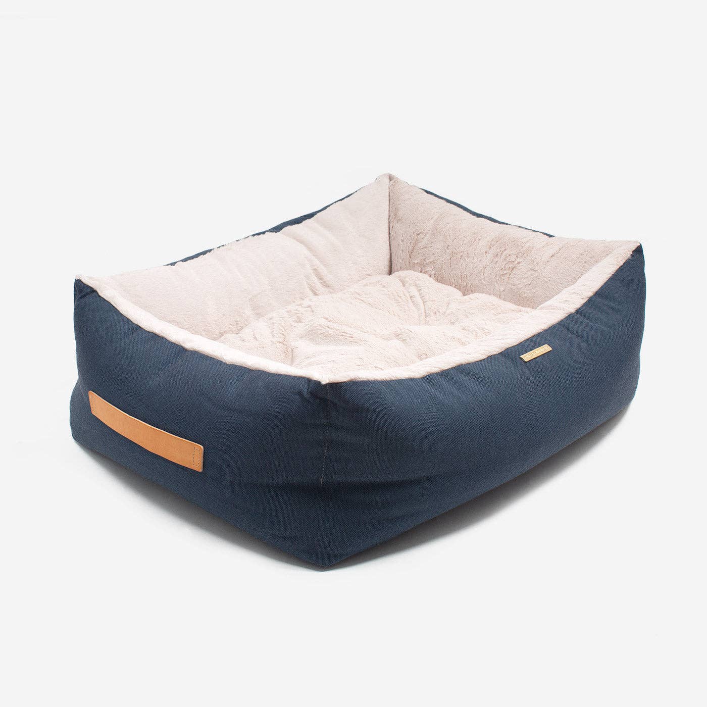 Essentials Twill Box Bed in Denim