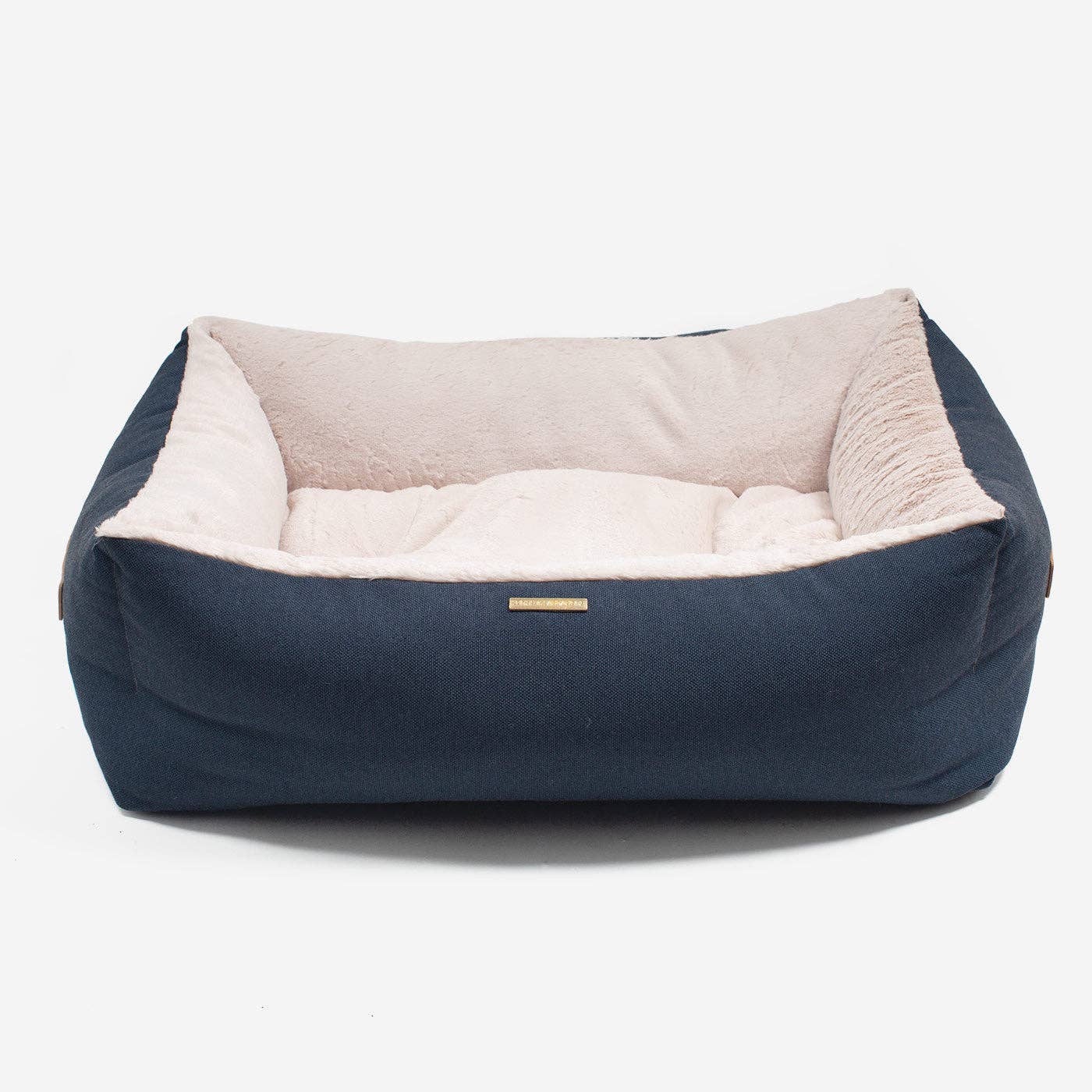 Essentials Twill Box Bed in Denim