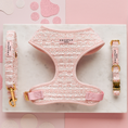 Load image into Gallery viewer, Pink Textured Tweed Lead
